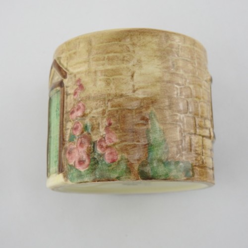 Vintage Crown Windsor Croft Cottage Jam Honey Jar Staffordshire England Hand Pai - Picture 13 of 13