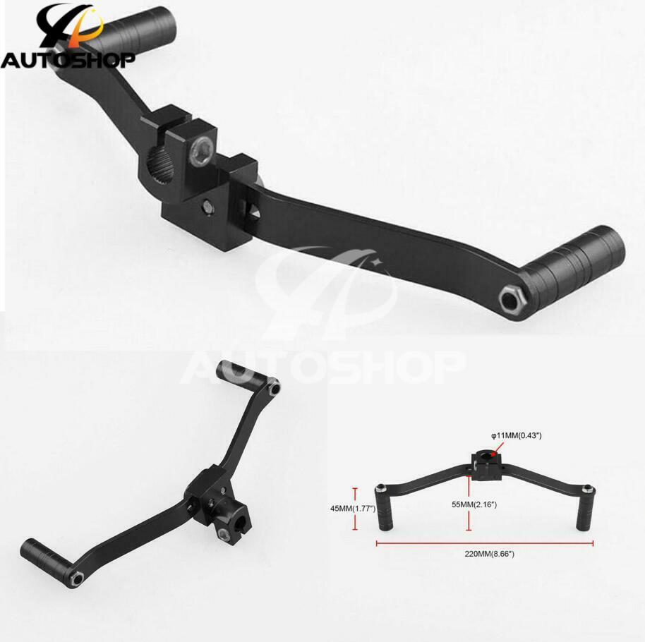 Jadeshay Motorrad Schalthebel - Universal CNC Aluminium Schaltpedal In Blau Oder Rot