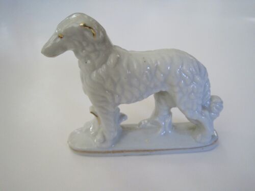Borzoi Figurine Japan 3" x 3"