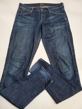 Citizens Of Humanity Avedon Low Rise Skinny Leg Jeans Womens 26 Dark Blue Wash