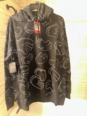 KAWS X JORDAN HOODIE SWEATSHIRT SZ EXTRA LARGE XL 3M BRAND NEW WITH TAGS RARE! 