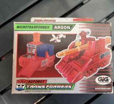TRANSFORMERS GIG ARGON Microtransformers Autobot VINTAGE 1988 New