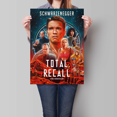 Total Recall Poster Film Arnold Schwarzenegger