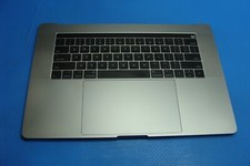 Macbook Pro 15" A1707 Mid 2017 MPTT2LL/A Top Case Palmrest w/Battery 661-07954