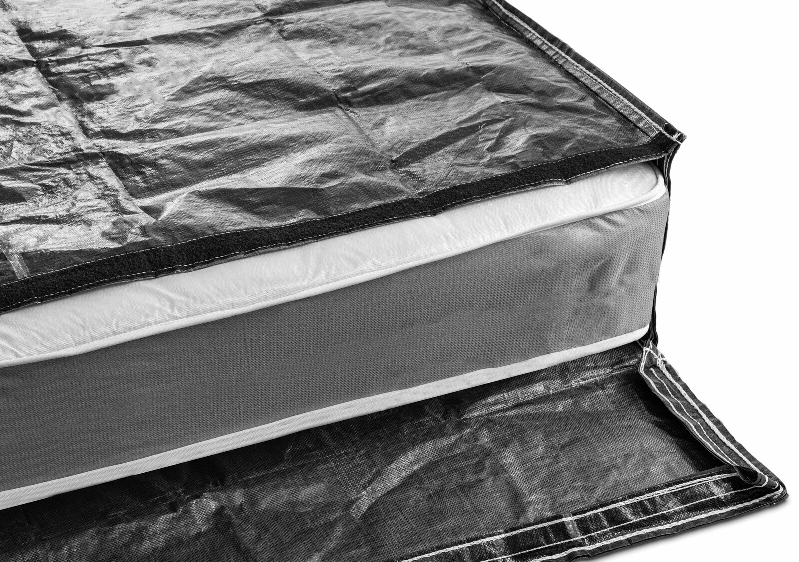 HEAVY DUTY PROTECTIVE MATTRESS BAGS + HANDLES MOVING, STORAGE