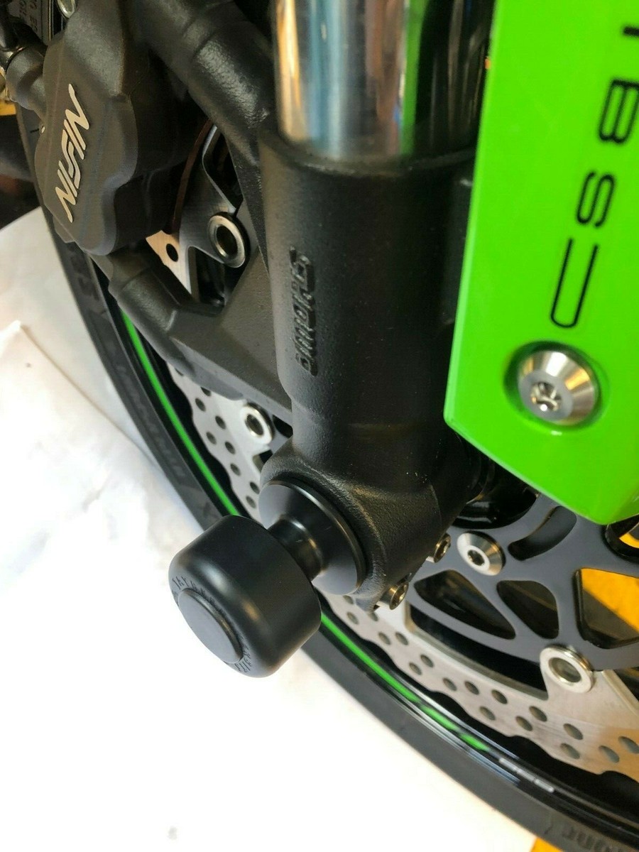 KAWASAKI Ninja 650 2017-2023 CRASH MUSHROOMS FRONT AXLE FORK