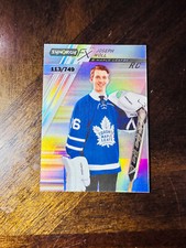 2020 Joseph Woll RC Rookie Serial #/749 Upper Deck Synergy - Synergy Fx Rookies