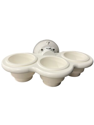 SeaSucker 3 Cup Holder White