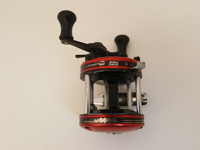Abu Garcia Ambassadeur 5000 reel high speed bait casting -good 