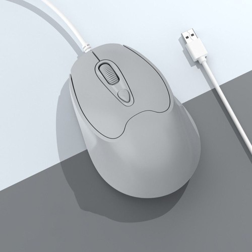 USB Wired Mute Mouse Type C USB Cable Ergonomic Mice Notebooks PC Laptop - Picture 18 of 26