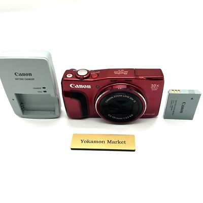 Canon PowerShot SX700 HS Red Wi-Fi 16.1MP Digital Camera Used | eBay