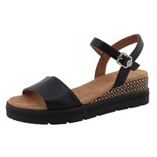 Tom Tailor Damen Sandale Keilsandale geometri...