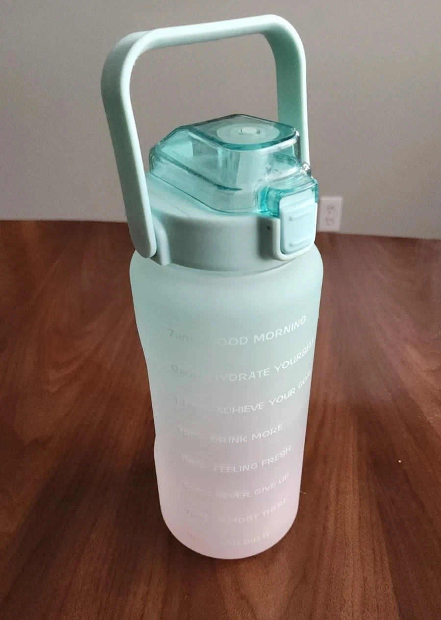 With Time Marker Straw & Chug Lid All Day Measurement