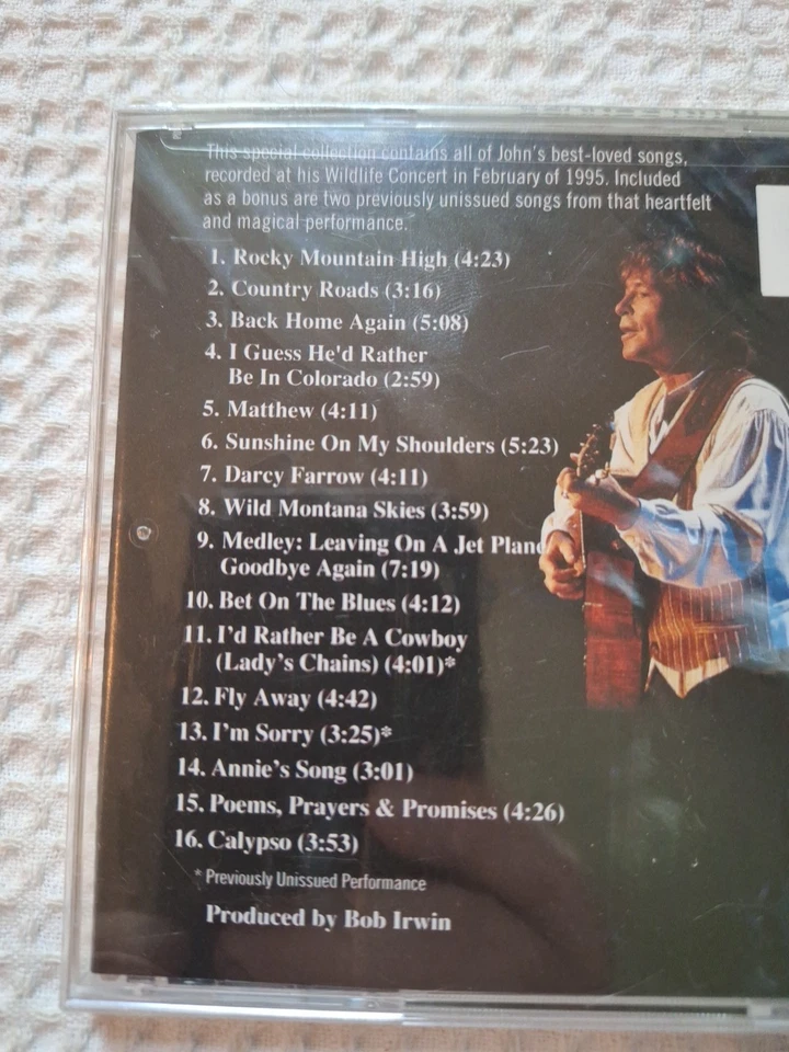 The Best of John Denver Live  (CD, 1997) NEW Sealed Free Shipping  !!! Foto 3 de 4