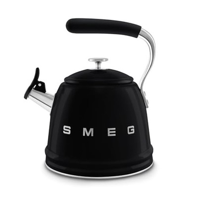 Retro Stovetop Whistling Kettle   2.4Q (Black)