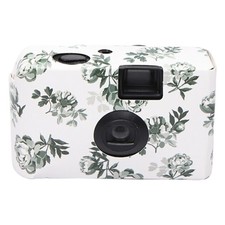 Disposable Retro Film Camera Peony Flower Point Cameras Graduation Gift