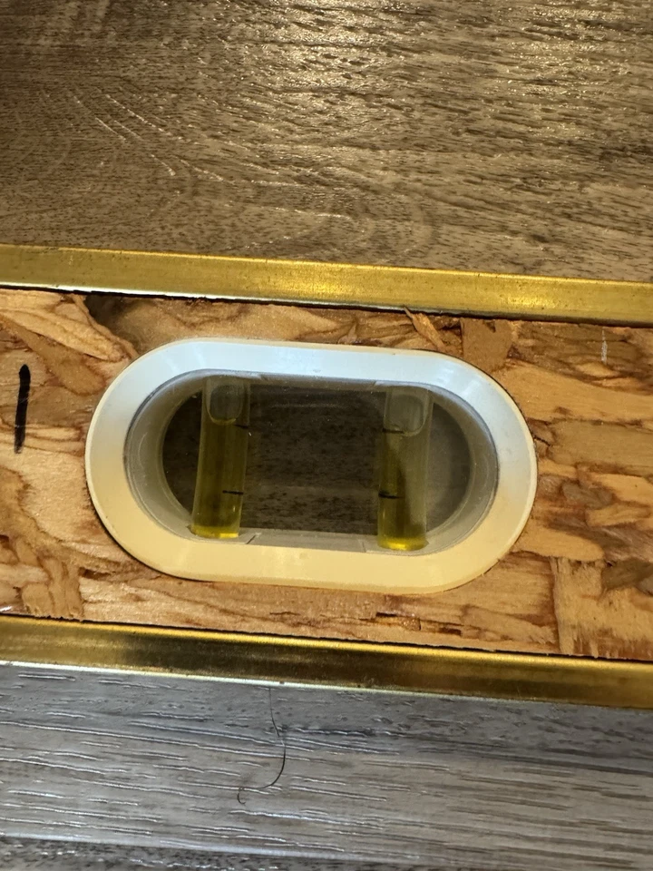 Rare 48" Wooden Carpenters Mason Construction Level Weyerhaeuser Trus Joist - Image 4 of 4