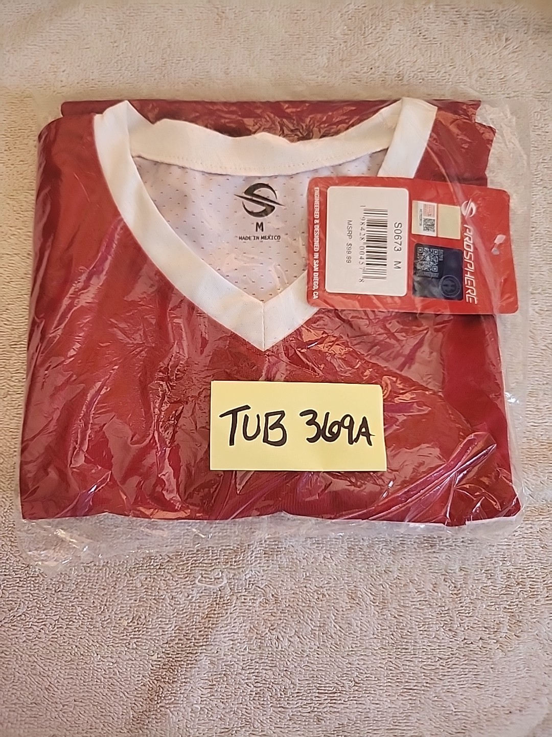 NWT Womens M Prosphere Stanford University Soccer Jersey Catarina Macario #20