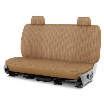 For GMC C35/C3500 Pickup 70-74 Duramax Tweed 1st Row Tan Custom Seat Covers