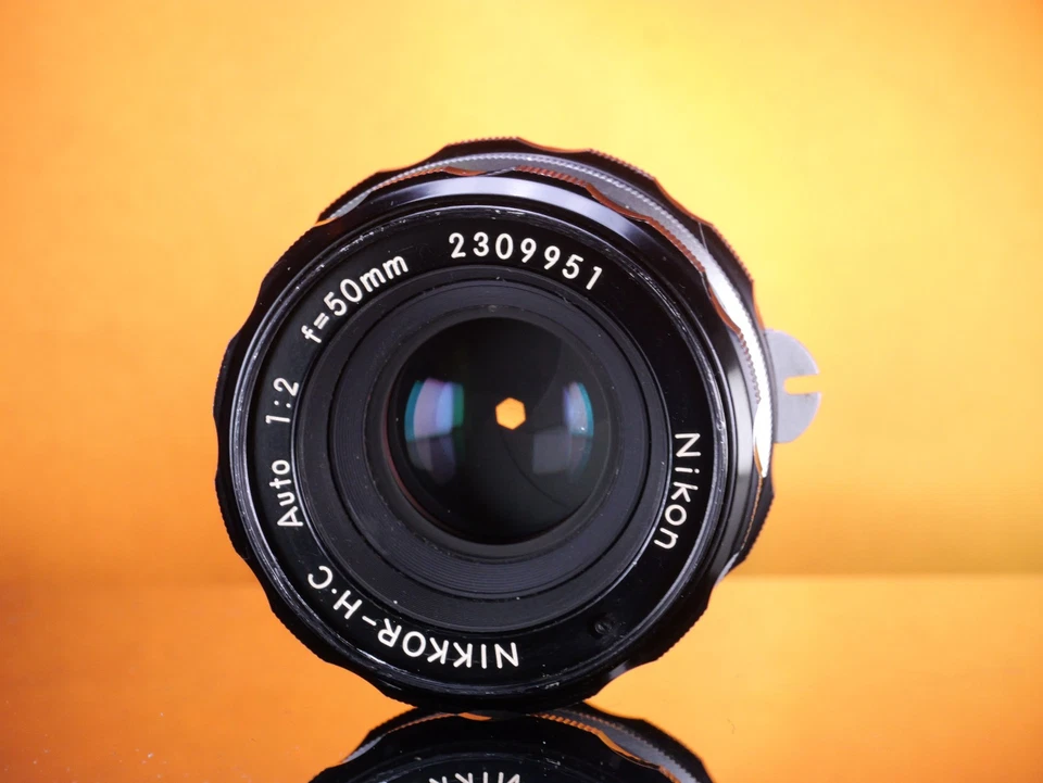 Lente Nikon Nikkor H•C 50 mm f/2 sin IA #2309951 Foto 2 de 4