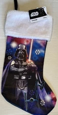 Disney Star Wars Darth Vader Christmas Stocking NEW Ruz