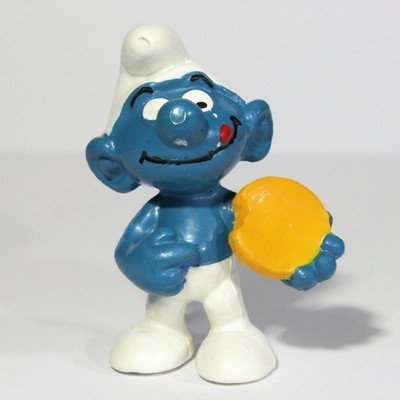 20080 Kuchenschlumpf ++ seltene Bully-Figur 
