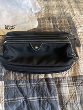 Borsa da toeletta uomo Montblanc nera