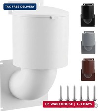 Dryer Vent Cover 4 inch UV Resistant with Screws and Washers Necessary for Insta