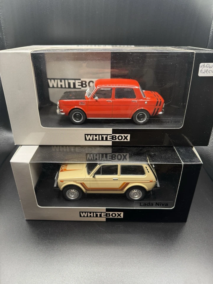 Lotto Lada Niva e simca 1000 rally   prima serie  Whitebox 1/24 nuove in scatola - Immagine 2 di 4