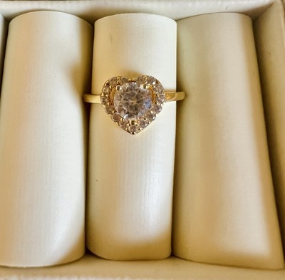 Jewellery Warren James Dress Rings 18ct Gold Vermeil On Silver