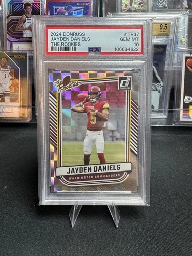 New ListingJayden Daniels 2024 Donruss The Rookies #TR-37 PSA 10