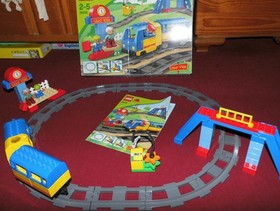 LEGO Ville Duplo Train Starter Set 5608 Original Packaging BA Diesel Locomotive w/ Motor Sound TOP