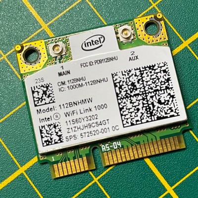 Intel WiFi Link 1000 - 802.11 b/g/n Single Band - Mini PCIe WLAN Modul