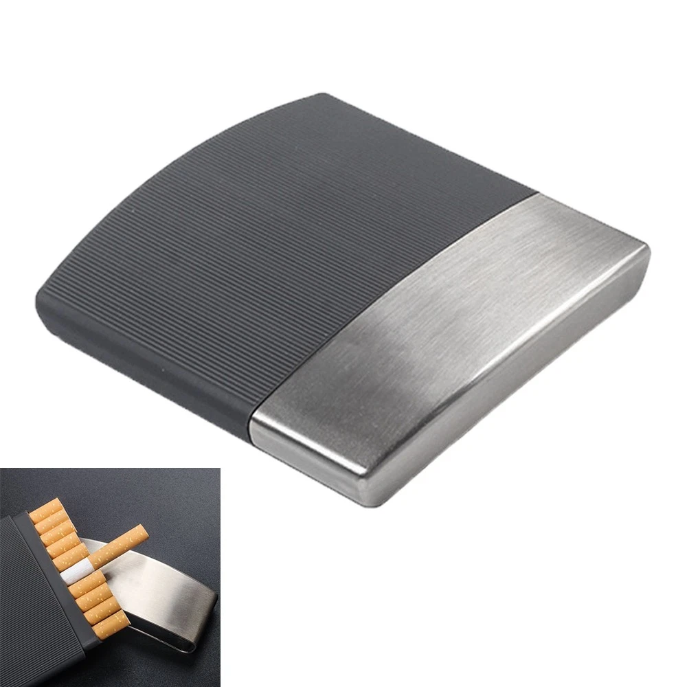 ebay cigarette case russia products for sale Vintage Metal Lucky Flower Cigarette