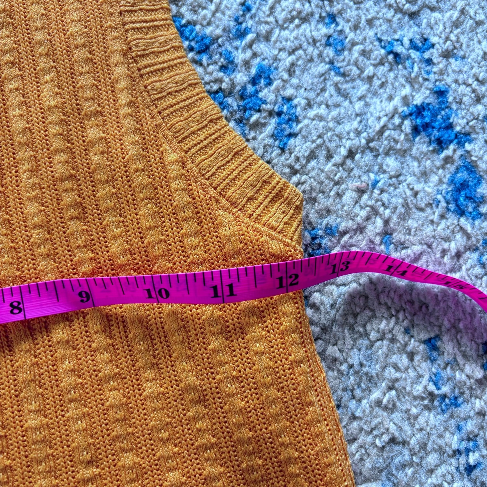 Zara Women's Size Small Crop Top Tank Orange thumbnail 3