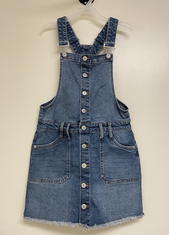 Girl’s Arizona Jean Company Denim Raw-Hem Skirt-All Size Small EUC!