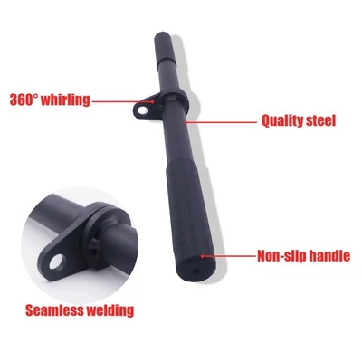 Aternee Barre Droite Pivotante Multi Gym Attachment Push Pulling Down Arm - Photo 1/4