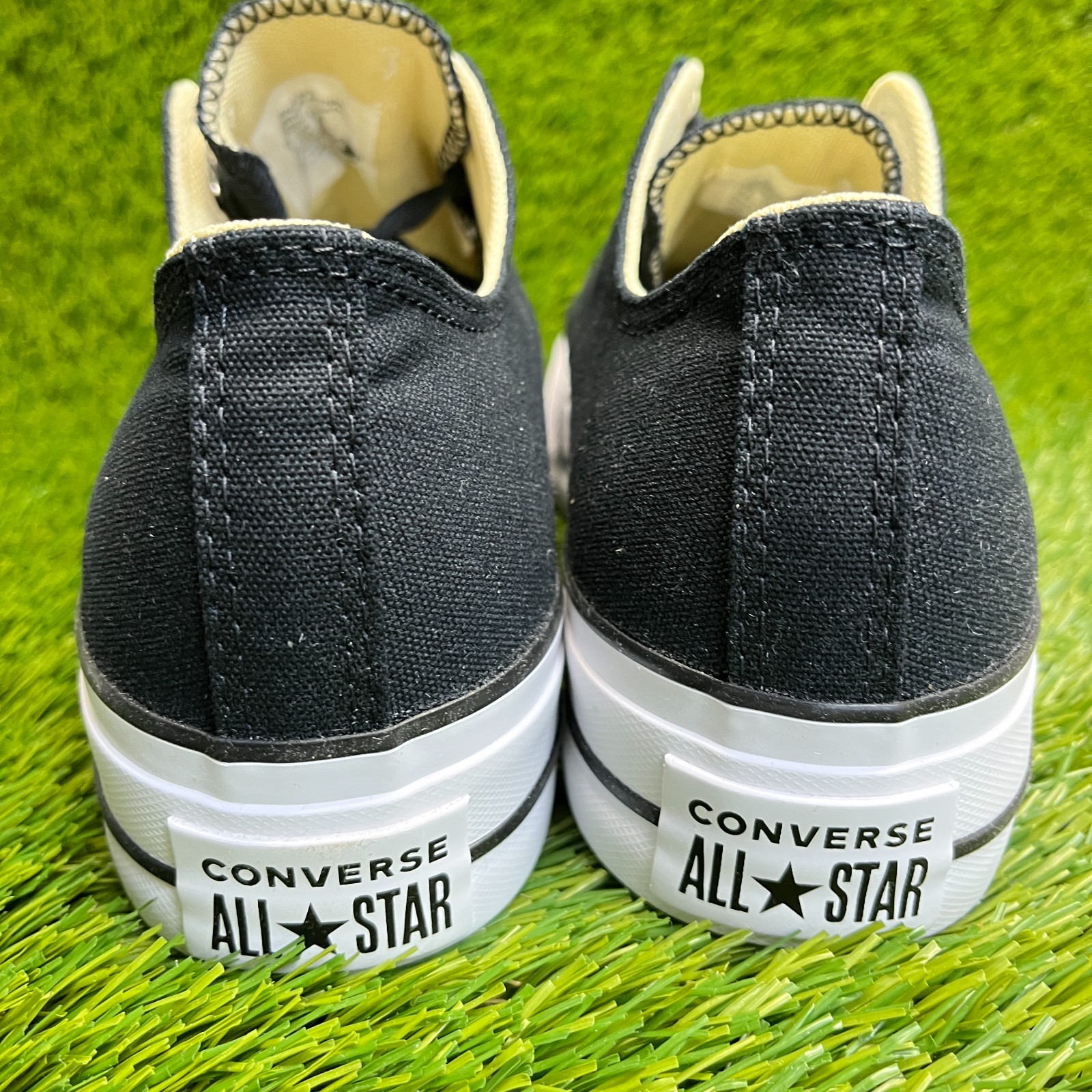 Converse Chuck Taylor All Star Low Womens Size 9.5 Black Athletic Shoes Sneakers thumbnail 6