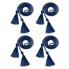 4 Pcs Graduation Cords, Graduation Tassel Honor Cords, Navy Blue
