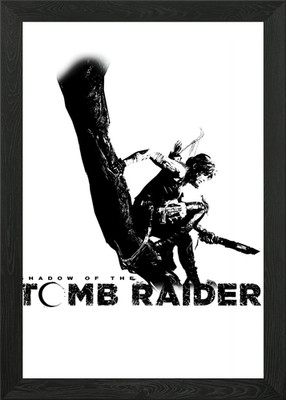 Shadow of the Tomb Raider Poster Gerahmt Wandbild Poster Leinwanddruck Bild