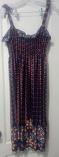 Navy Floral Maxi Dress | Comfy | Perfect for summer strolls GUC