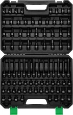84-Piece 3/8-Inch Drive Master Hex Bit Impact Socket Set, Impact Allen Bit So...