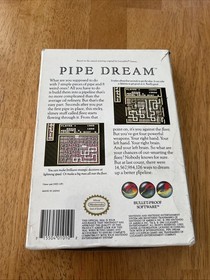 Pipe Dream Nintendo NES Box Only W/ Foam EX+ Condition 