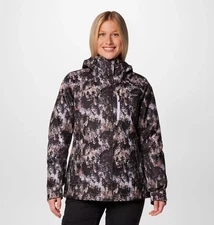 NWT Columbia Whirlibird V Printed Interchange Jacket Snowdrift Timberwild $230