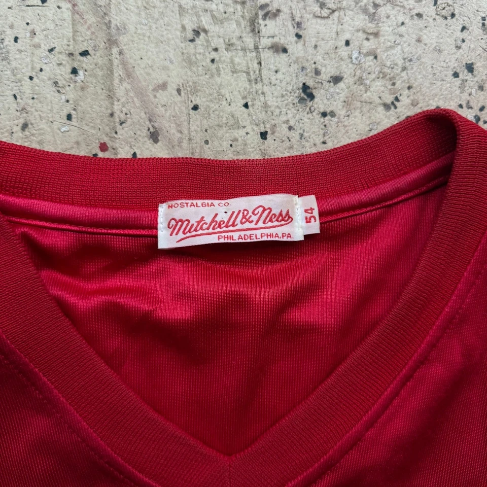 复古 Mitchell & Ness Steve Young 49ers NFL 球衣 #8 足球回归 — 第 4/4 张图片