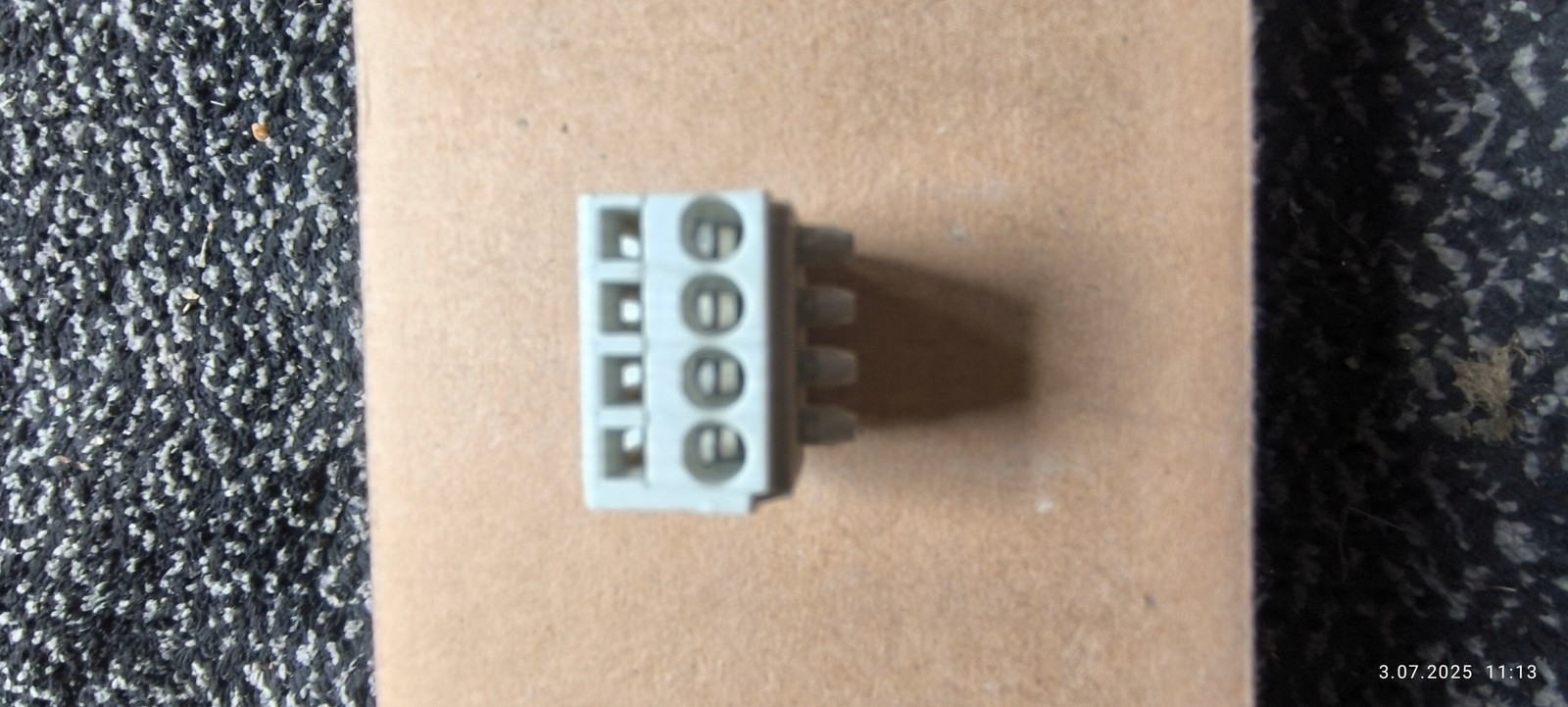 WAGO MCS plug light grey 4-pin 1 piece