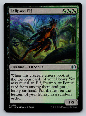 Eclipsed Elf FOIL - Lorwyn Eclipsed MTG