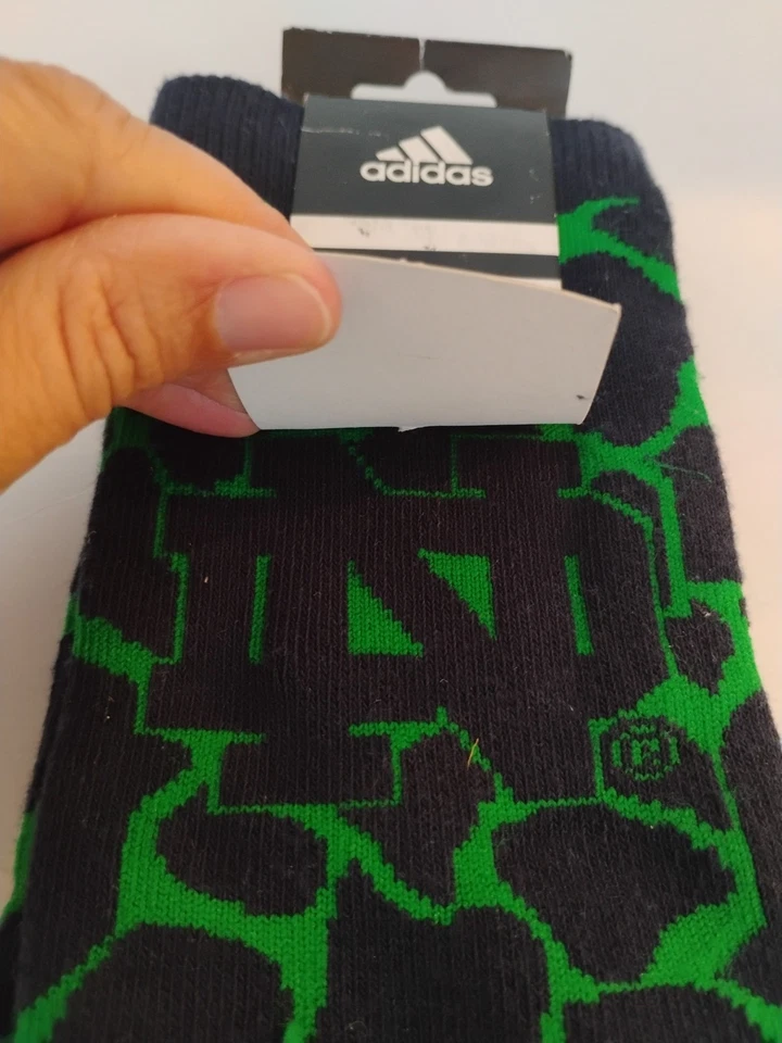 Новый с Ярлыками ADIDAS женщин жираф колена носки Нотр-Дам, зеленый и темно-синий Athletic OSFA - Изображение 3 из 4
