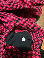 lululemon Scuba Full Zip Hoodie Pink Black Geometric Hooded Women s 8