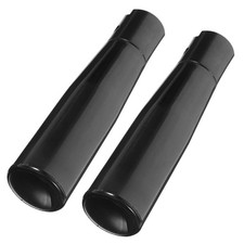 2 Pcs Revolving Handle Folding Crank Grip Lathe Machine Pull Replacement Black